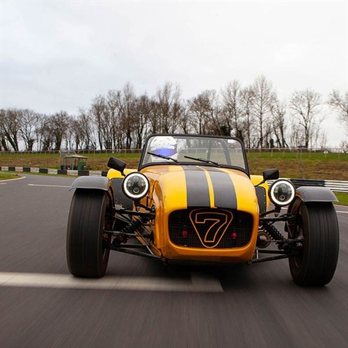 Caterham in Yellow Caterham in Yellow